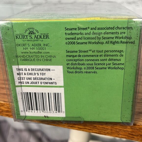 Sesame Street Abby Cadabby Glass Ornament by Kurt S. Adler New - Picture 5 of 5